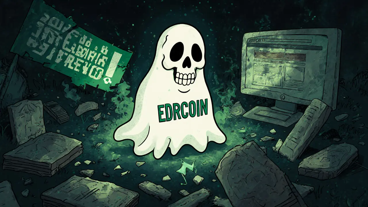 What is EDRCoin (EDRC) Crypto Coin? The Full Story Behind a Dead Cryptocurrency