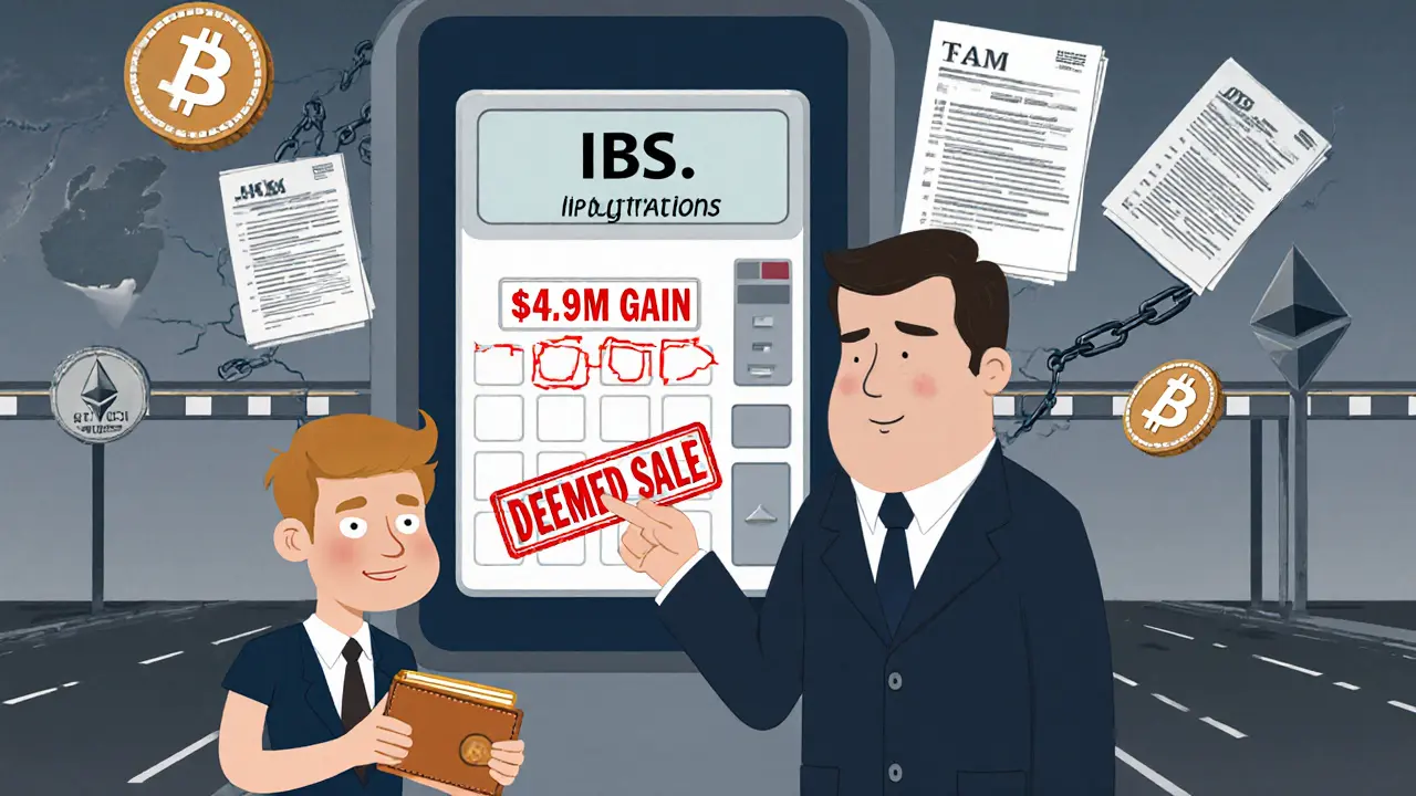 Exit Tax on Crypto Assets for US Expatriates: What You Need to Know in 2025