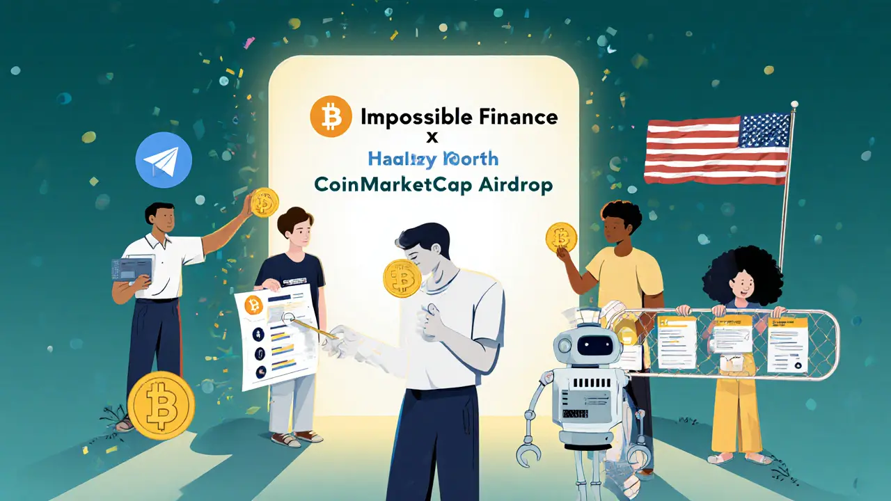 Impossible Finance x CoinMarketCap Airdrop: How It Worked and What You Missed