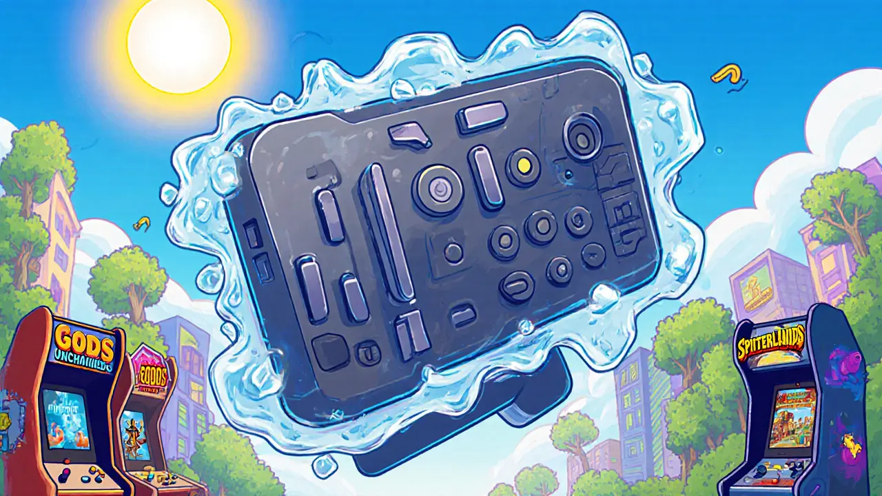 A multi-tool gadget bundling multiple NFTs into one transaction, representing ERC-1155&#039;s batch transfer efficiency.