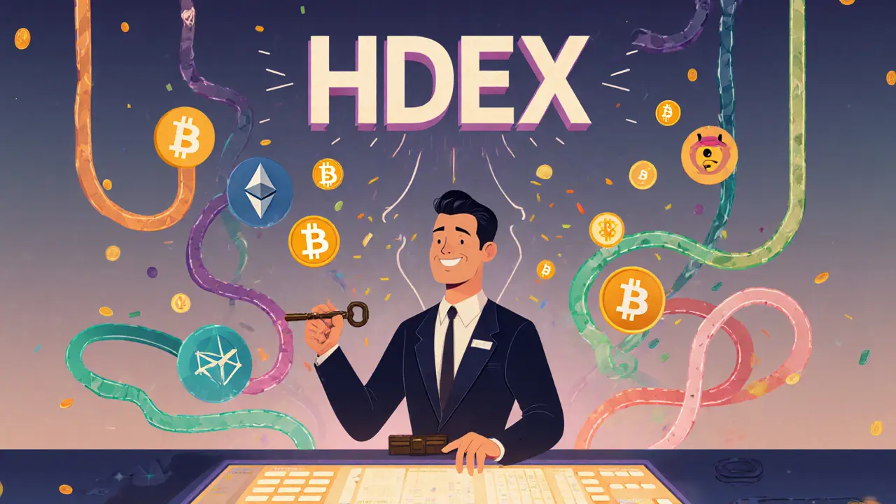 HDEX Crypto Exchange Review: Cross-Chain DEX with Potential but Limited Liquidity