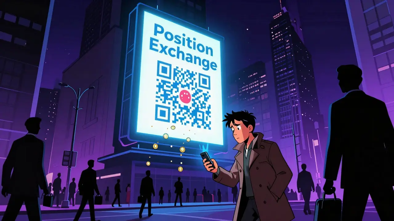 Position Exchange Times Square Billboard Airdrop: Scam Alert and What to Watch For