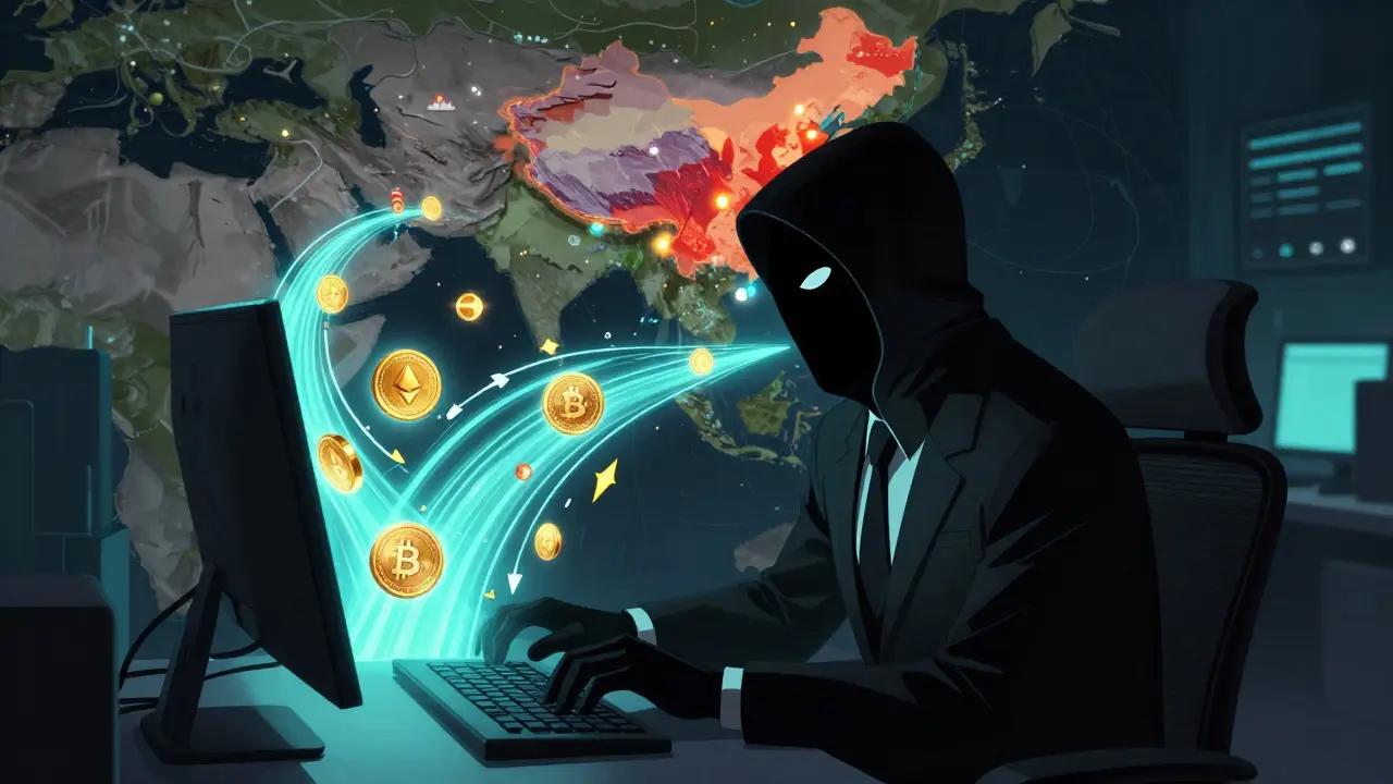 How North Korea Cashes Out Stolen Cryptocurrency to Fiat