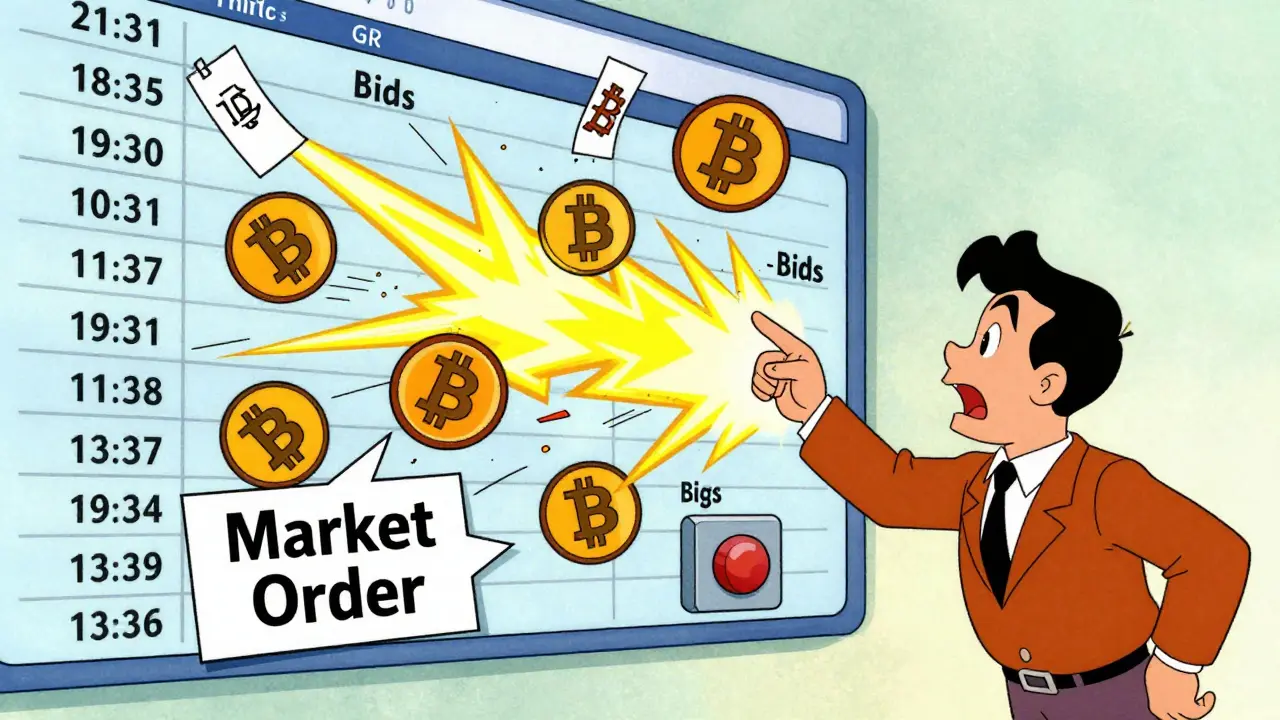 Market Orders vs Limit Orders in Order Books: When to Use Each in Crypto Trading
