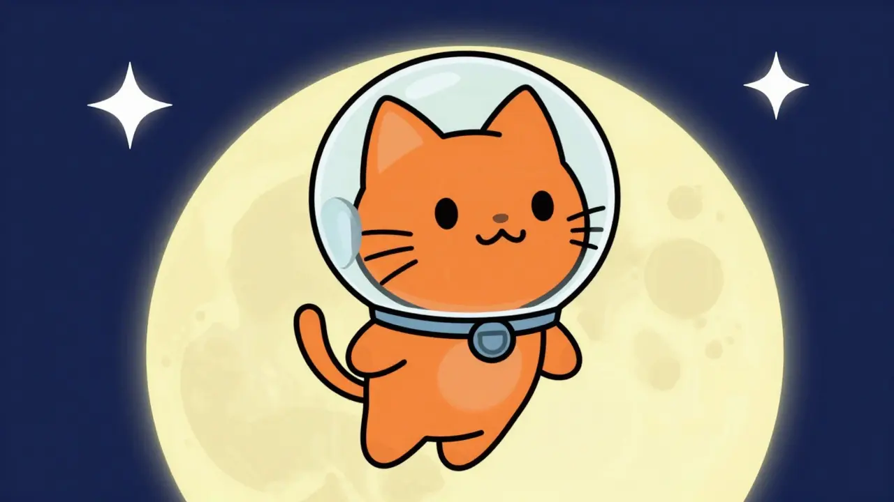 What is MOON CAT (CAT) Crypto? Tokenomics, Risks & Price Reality