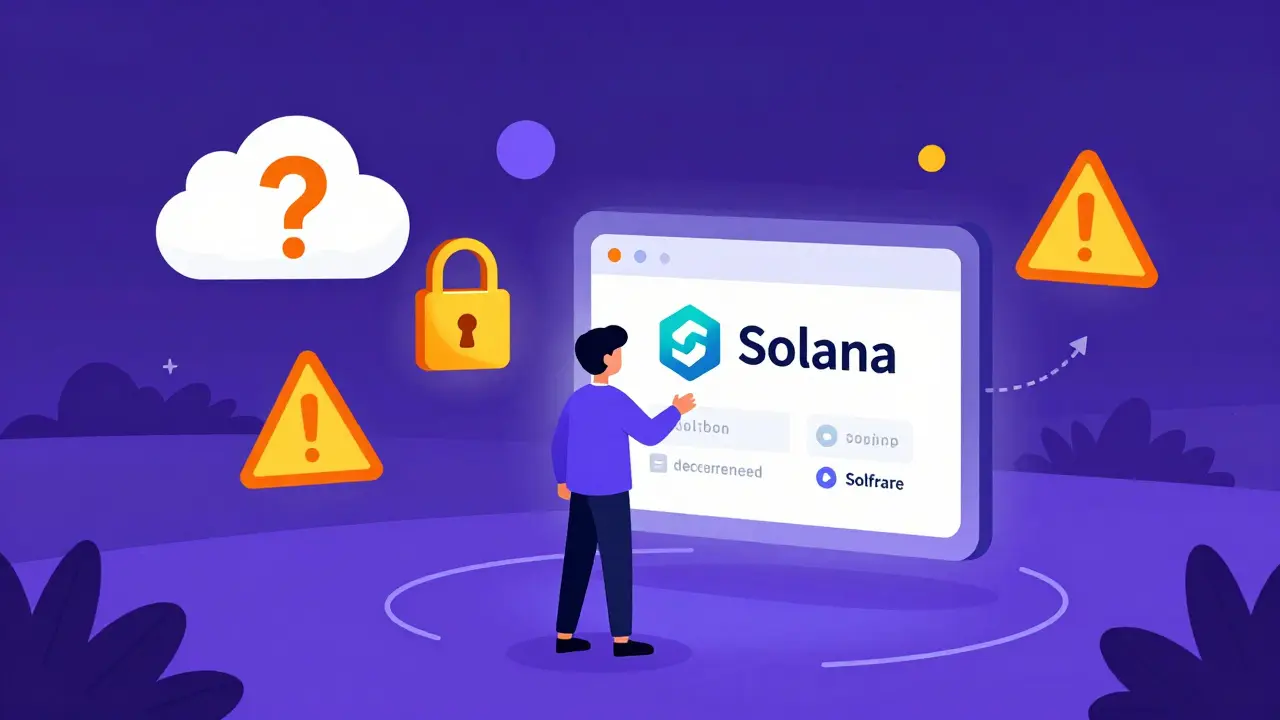 Illustration of a user cautiously connecting a crypto wallet to a DEX