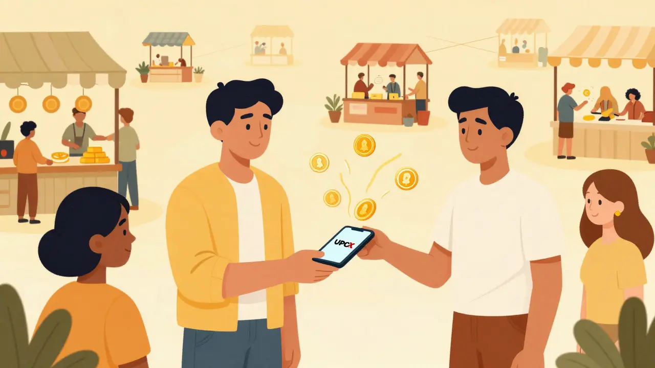 Merchants accepting crypto payments in a marketplace