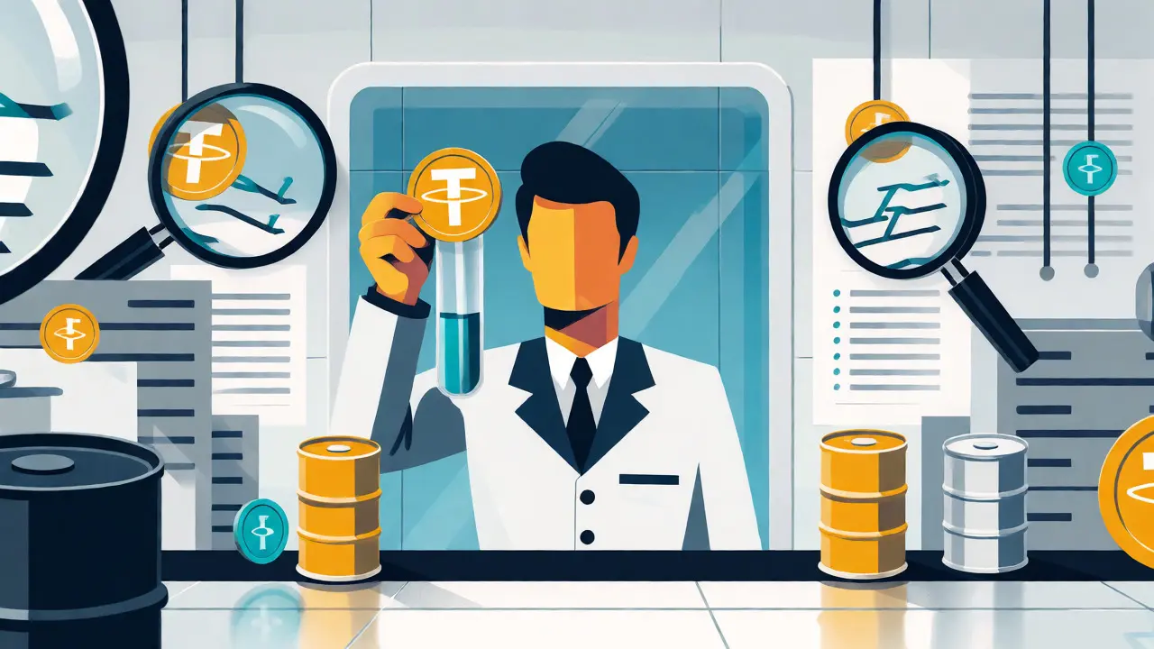 Illustration of regulated cross-border crypto settlements in a lab setting